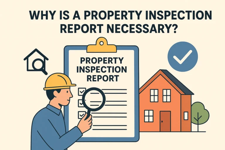 why is a property inspection report necessary
