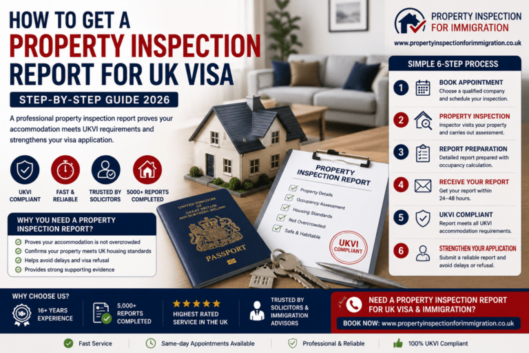 How to Get a Property Inspection Report for a UK Visa (Step-by-Step Guide 2026)