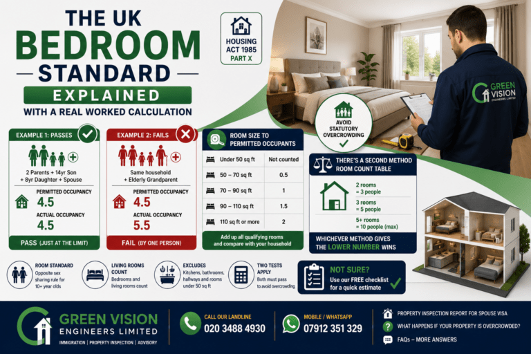 UK Bedroom Standard Explained: A Worked Calculation
