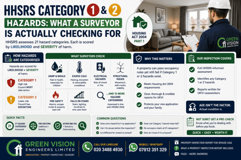 HHSRS Category 1 and 2 Hazards: What They Actually Mean